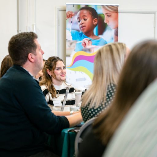 Teachers Chatting in the Corridor